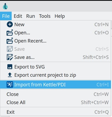 Import your Pentaho project into Apache Hop