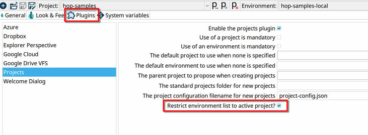 restrict-environment-list-to-current-project